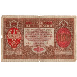 Poland, 1000 Polish marks 1916, General, series A
