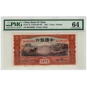 China, 1 yuan 1935 - Tientsin
