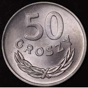 Polen, PRL, 50 groszy 1949