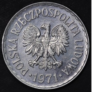 Poľsko, PRL, 1 zlotý 1971