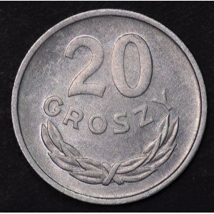 Poland, People's Republic of Poland, 20 grosz 1961
