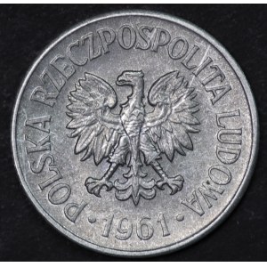 Poland, People's Republic of Poland, 20 grosz 1961