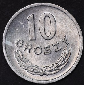 Poland, communist Poland, 10 pennies 1962