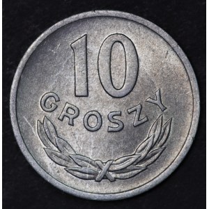 Polska, PRL, 10 groszy 1961