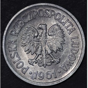 Polska, PRL, 10 groszy 1961