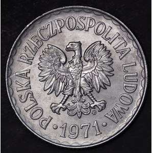 Pologne, PRL, 1 zloty 1971