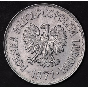 Polska, PRL, 1 złoty 1971