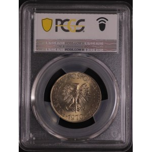 Poland, PRL, 10 zloty 1970 Tadeusz Kościuszko