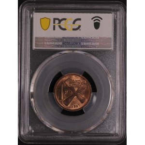 Katanga, 1 franc 1961 - beau