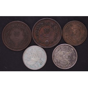 Japan, set of 5 pieces