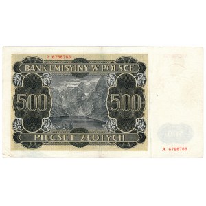 Polen, 500 Zloty 1940, Serie A