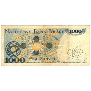 Pologne, PRL, 1000 zloty 1979, série BS