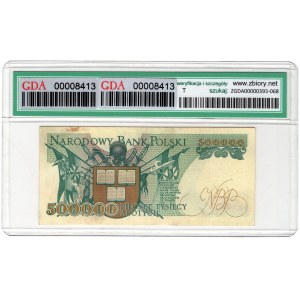 Poland, Third Republic, 500,000 zloty 1990, Series A