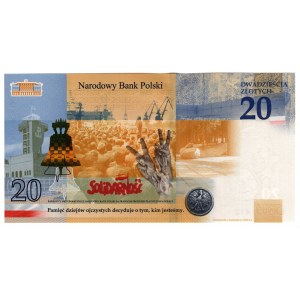 Polska, III RP, Lech Kaczyński, 20 złotych 2021, Warszawa