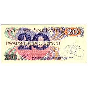 Poland, PRL, 20 zloty 1982, P series