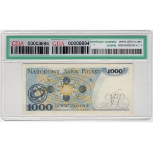 Poland, People's Republic of Poland, 1,000 zloty 1975, series L