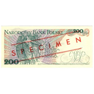 Poland, PRL, 200 zloty 1976, series A, MODEL No 1455