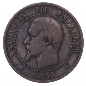 Francja. Medal upamiętniający wizytę Napoleona III w Lille, 1853