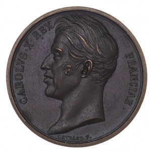 Medal, Carolus X Rex Franciae 1853