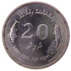 Malediwy, 20 rufiyaa 1977 - FAO
