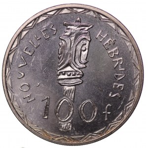 Nowe Hebrydy, 100 franków 1966