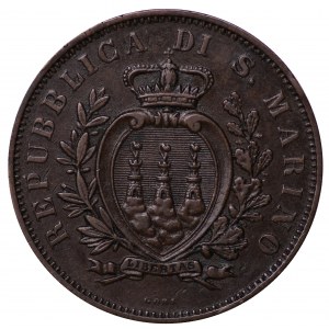 San Marino, 10 centesimi 1894