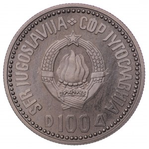 Yougoslavie, 100 dinars 1987