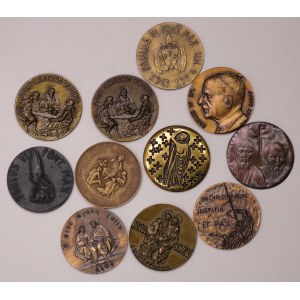 Vatican, ensemble de médailles - 11 pièces