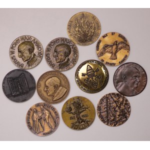 Vatican, ensemble de médailles - 11 pièces