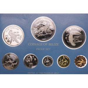 Belize, 1976 - zestaw 8 sztuk
