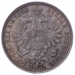 Autriche, 1 florin 1889