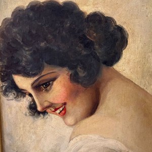 E. De Luise, Portrait of a model - E. De Luise