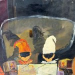 C. PERSICO, Characters in masks - C. Persico