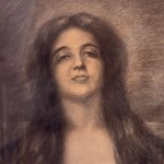 UNIDENTIFIED SIGNATURE, Portrait of a woman