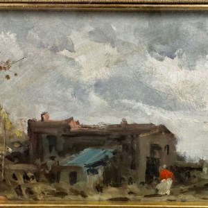 A.COPPOLA, Paesaggio di campagna - A. Coppola