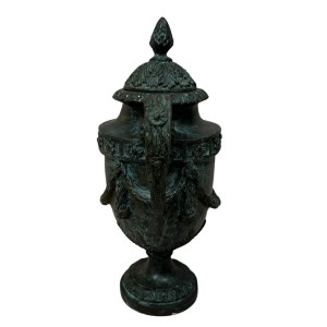 Vase giaretta en bronze