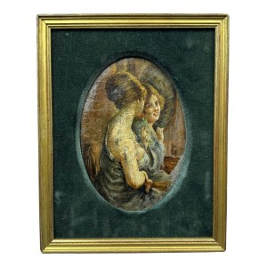 ANONIMO, Femme au miroir