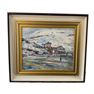 CANZANELLA, Snowy mountain landscape - Canzanella