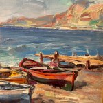 CANZANELLA, Marina with boats on dry land - Canzanella