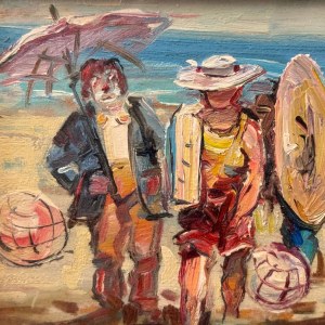 CANZANELLA, Circus characters on the seaside - Canzanella