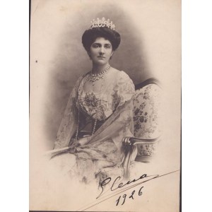 Foto autografata della Regina Elena
