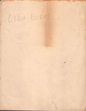Lotto di due foto con dedica e firma di Lidia Borelli