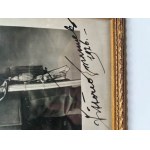 Foto con firma di Vittorio Emanuele III