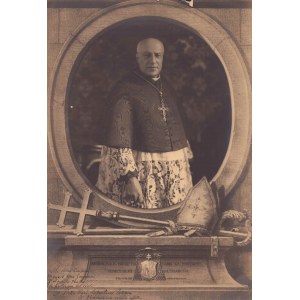 Foto con dedica e autografo del cardinale Lafontaine