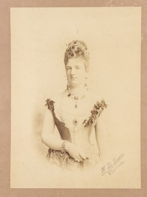 Margherita di Savoia (Turín, 20. listopadu 1851 - Bordighera, 4. června 1926) - Henry Le Lieure