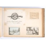 Album contenitore collezione di biglietti da visita