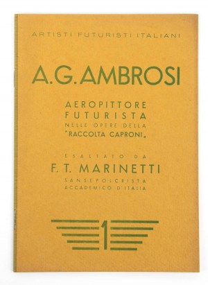 Futurismo, Aeropittura - A.G. Ambrosi aeropittore futurista