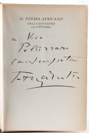 Marinetti, Filippo Tommaso (Alessandria d'Egitto, 22 dicembre 1876 - Bellagio, 2 dicembre 1944)