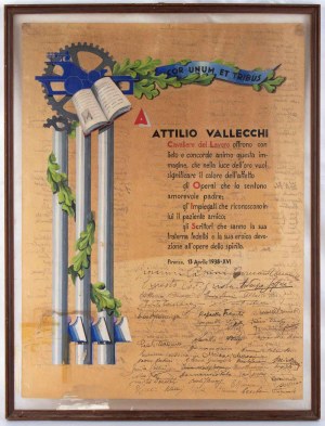Vallecchi, Attilio (Florence, 1880 - Florence, 1946) - Papini, Giovanni - Soffici, Ardengo - ed altri