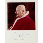 Papa Giovanni XXIII (Angelo Giuseppe Roncalli - Sotto il Monte, 25 novembre 1881 - Città del Vaticano, 3 giugno 1963)